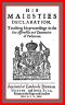 [Gutenberg 47413] • His Maiesties Declaration, touching his Proceedings in the late Assemblie and Conuention of Parliament